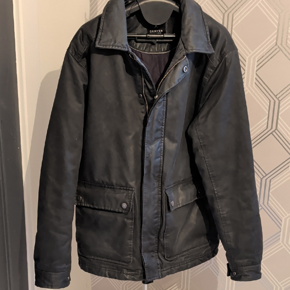 Denver Hayes Dark Gray Men's Military Jacket